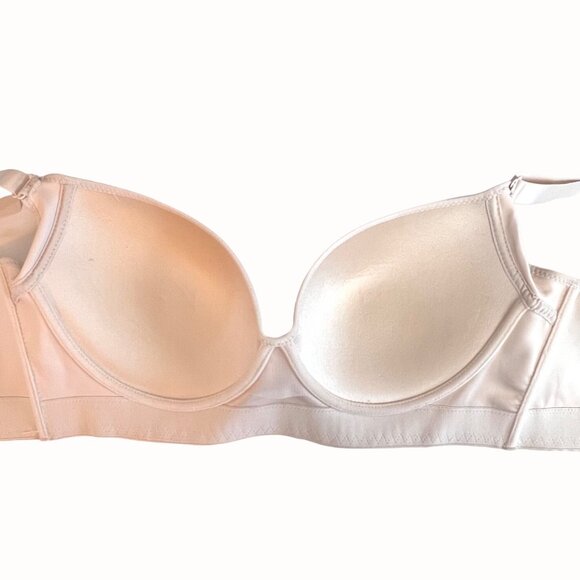 Back Smoothing Full Coverage Underwire Bra Size 48-50E 8 Hook Closure New - Picture 7 of 9